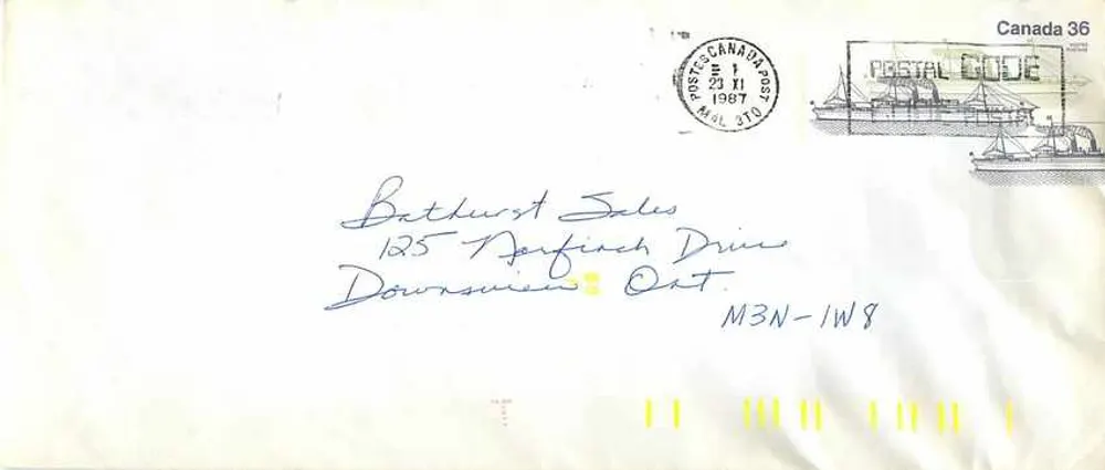 Steamship Empress of Japan — Canada Post 1987 - Front