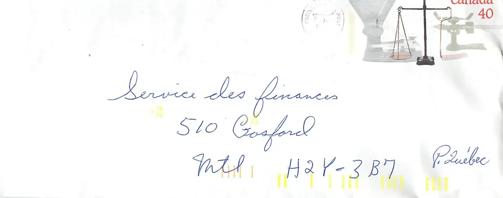 Balancinhas postais — Museu Canadense da Civilização — Editor: Canadian Postal Museum - Frente