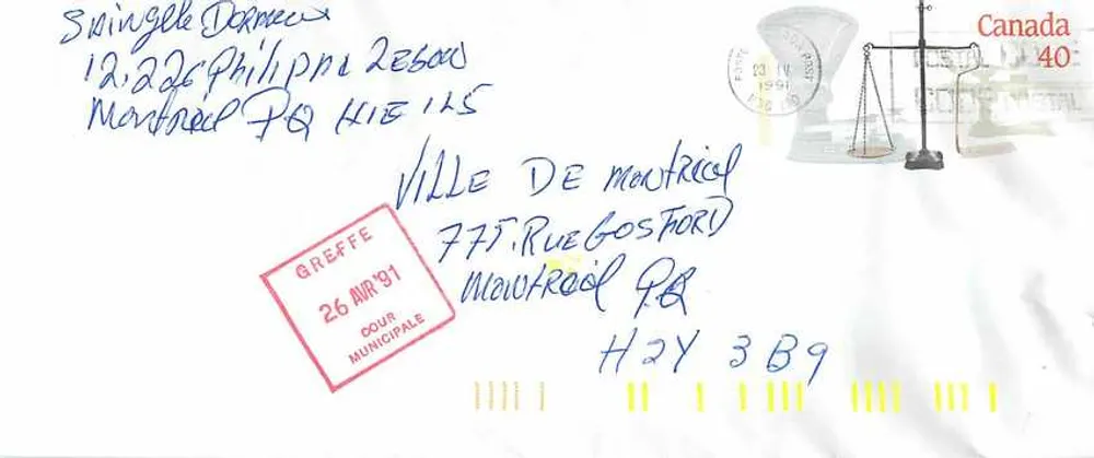 Balances postais — Museu Canadense dos Correios — editor não visível - Frente