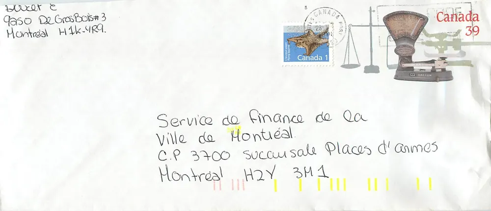 Balancinhas postais — Coleção do Museu Nacional da Civilização — Editor: Canada Post - Frente