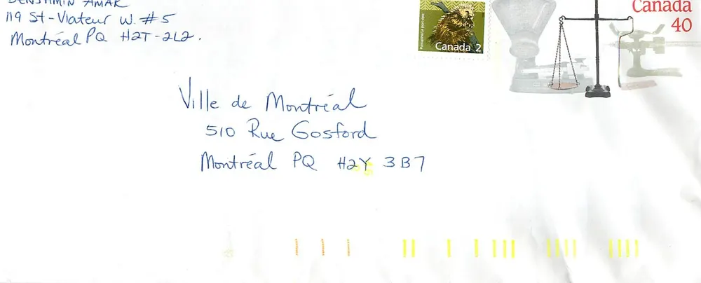 Balanzas postales — Museo canadiense de la civilización — Canadá - Anverso