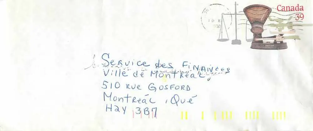 Balancinhas postais — Museu Canadense de Comunicações — editor Canada Post - Frente