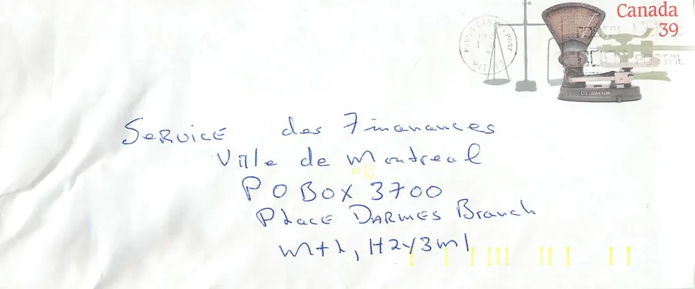 Balancinhas postais — Museu Canadense da Civilização — editor Canada Post - Frente