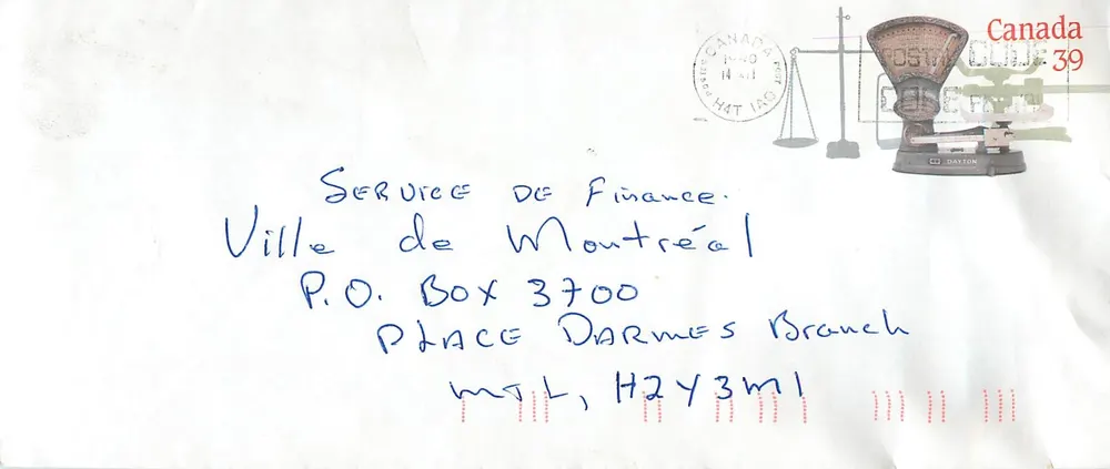 Balancinhas postais — Museu Nacional das Civilizações — Editora: Canada 39 - Frente