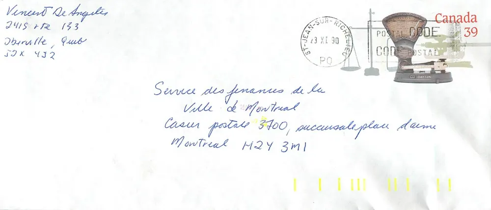 Postwaagen — Canadian Museum of Postal History — Verlag nicht sichtbar - Vorderseite