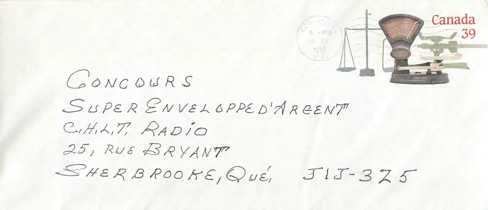 Balances postales — Musée postal canadien — éditeur non visible - Recto