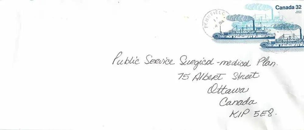 Vapore Bonnington — lago Nakusp — Canada 32 — editore non visibile - Recto