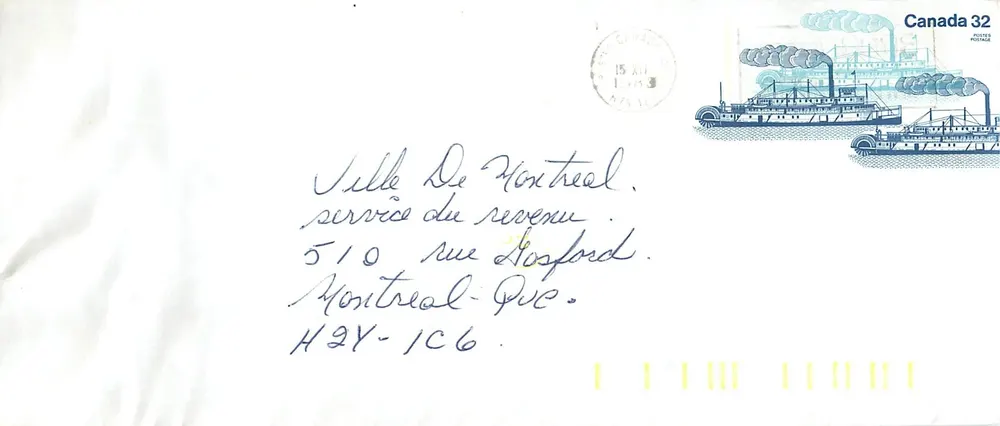 Vapor Bunsington — Canadense Pacífico — Canada Post 32 - Frente