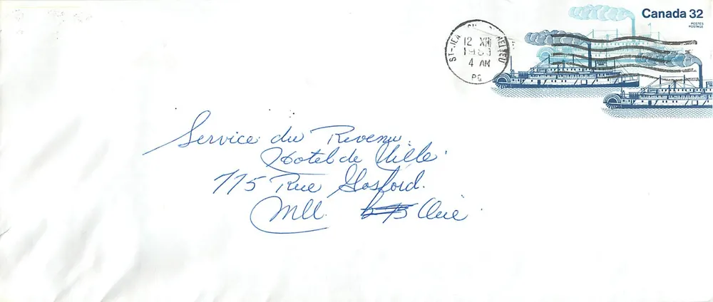Dampfer Bonnington — Kanäle und Seen von British Columbia — Canada Post - Vorderseite
