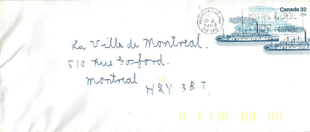 Vapor Bonnington — Canada 32 — Postes Canada - Frente