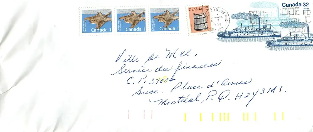 Vapor Bonnington — Lagos da Colúmbia Britânica — Editor Canada Post - Frente