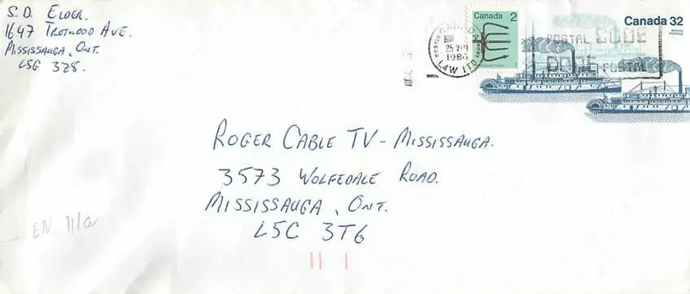 Vapor de roda traseira Berington — Canada Post — editor Canada Post, número de série 32 - Frente