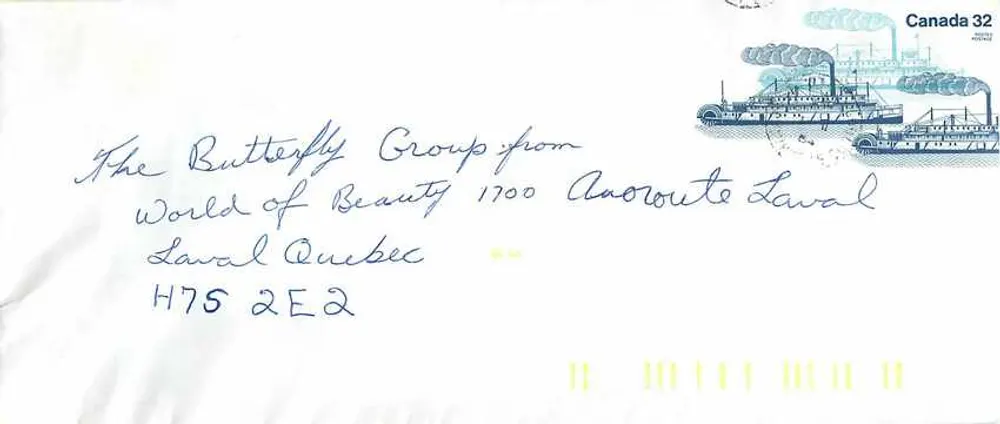 Buque Bonnington — Canada 32 — editor Canada Post - Anverso