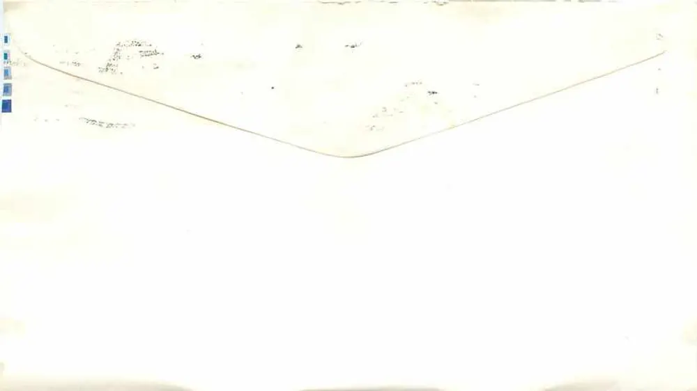 Carta postal Canadá — Comissão de Pensões do Canadá, Ottawa, Ontário — selo 8c - Verso