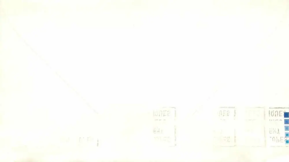 Carta postal Canadá — Envio para a Comissão Canadense de Pensão, Ottawa - Verso