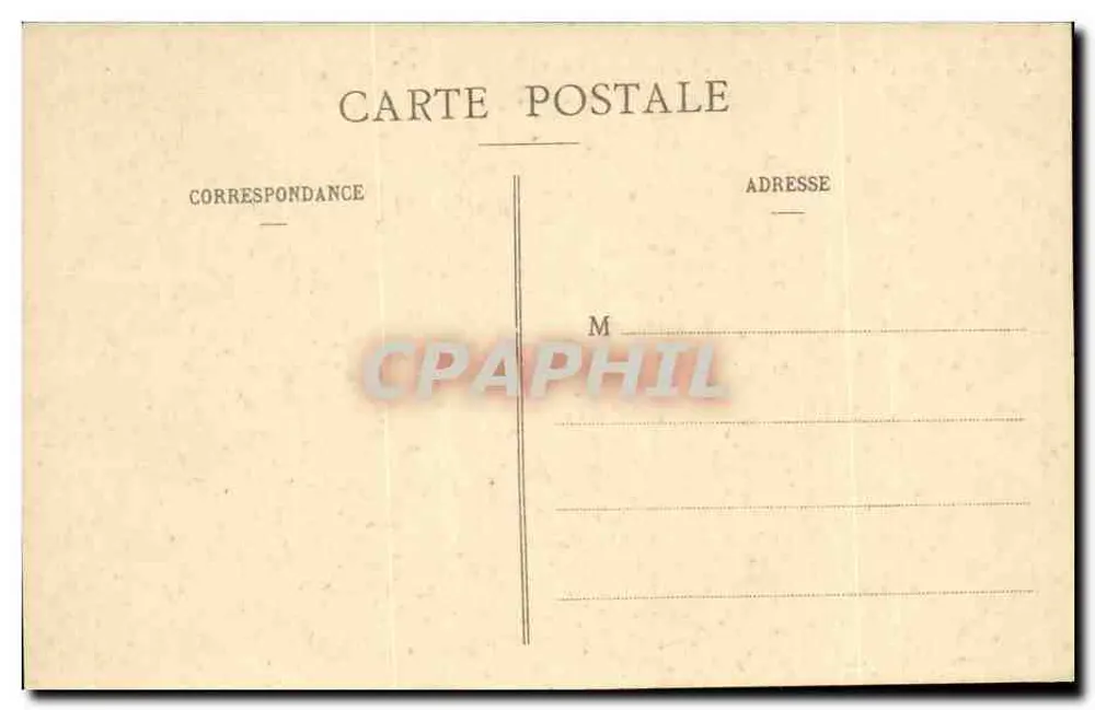 Blaison (M.-et-L.) — O Velho Logis — Editor D'Allois-Compain - Verso