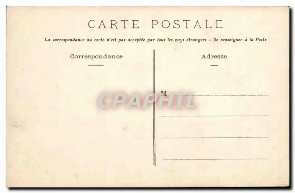 Saucourt — Lembrete de Saucourt - Verso