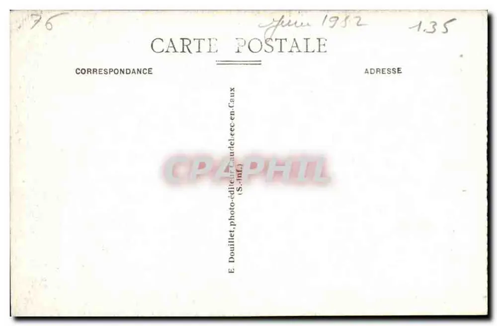 Hôtel du Château — Le Grand Salon — Caudebec-en-Caux (S.-Inf.) - Rückseite