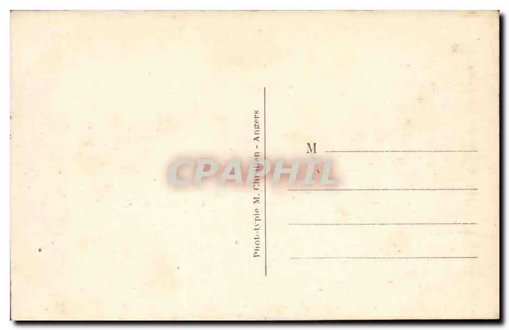 Angers — A Prefeitura — Fotografia L. V. - Verso