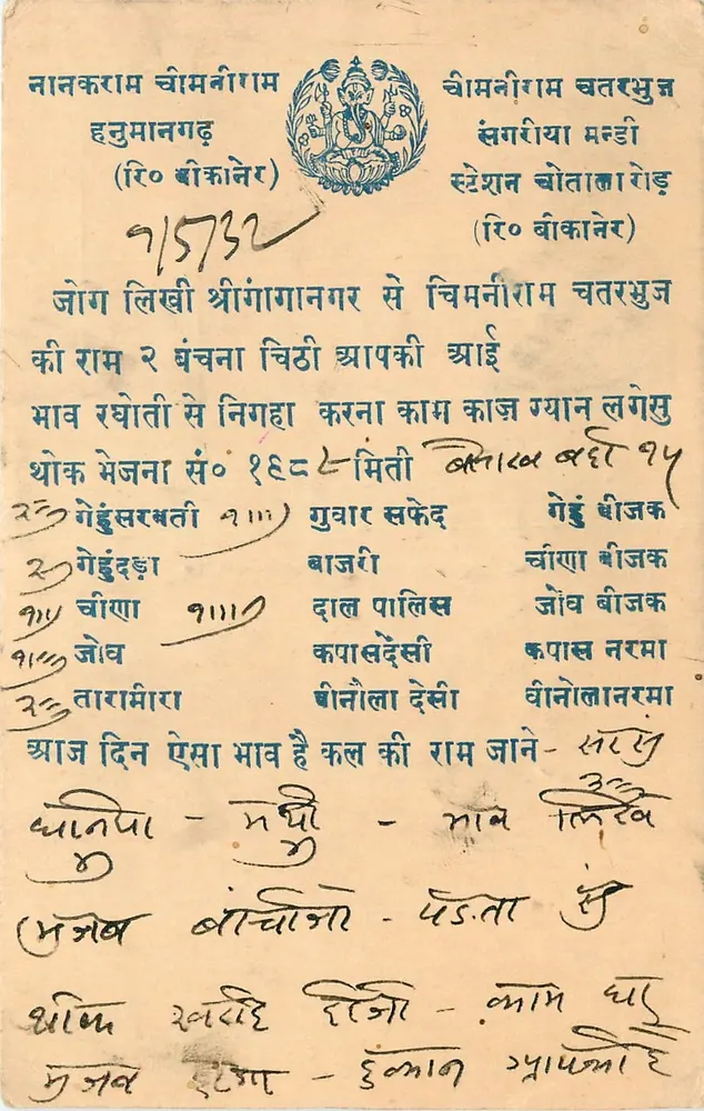 चिमनी राम चतुर्शुज — चिमन राम चतुर्शुज — छापकर्ता: द इंडियन प्रेस, फुज़रूपूर सिटी - आगे