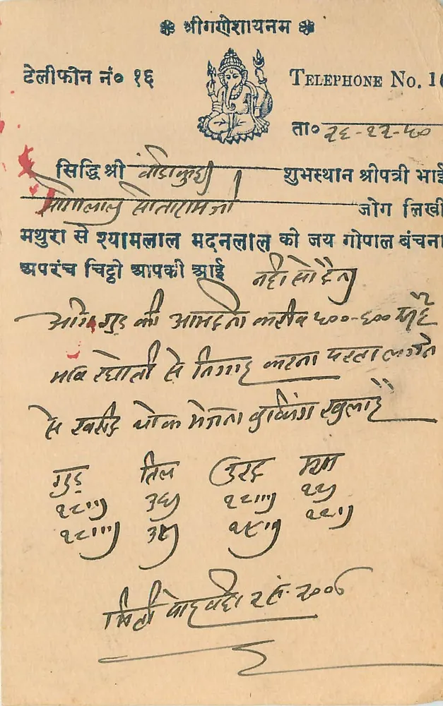 गणेश मंदिर - मंडला, भारत - अज्ञात प्रकाशक - आगे