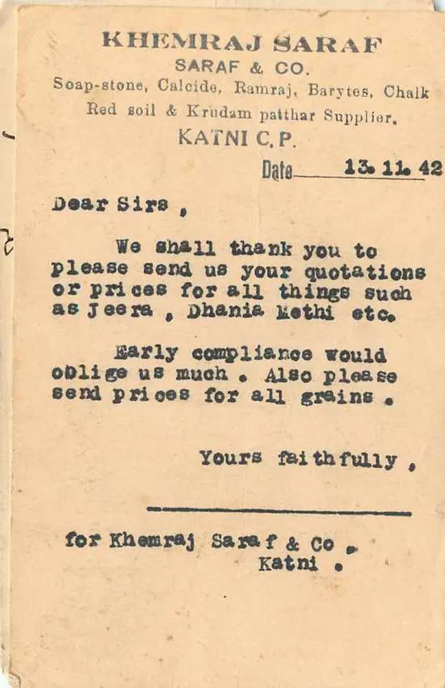 Renwal — Entrega em 6 de dezembro de 1934 — selo verde de 9 pices - Verso