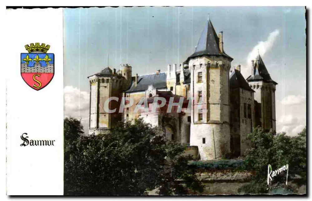 Castelo de Saumur — Saumur — Editor: Art Raymon, n° 1058 - Frente