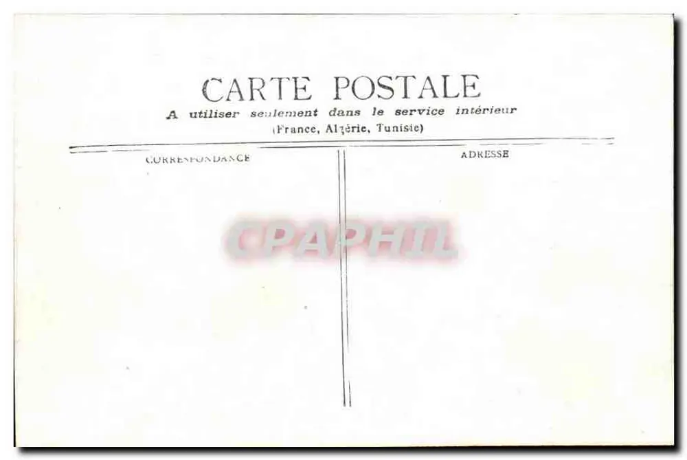 Paris - Le Conseil d'État, place du Palais Royal — éditeur non identifié - Verso