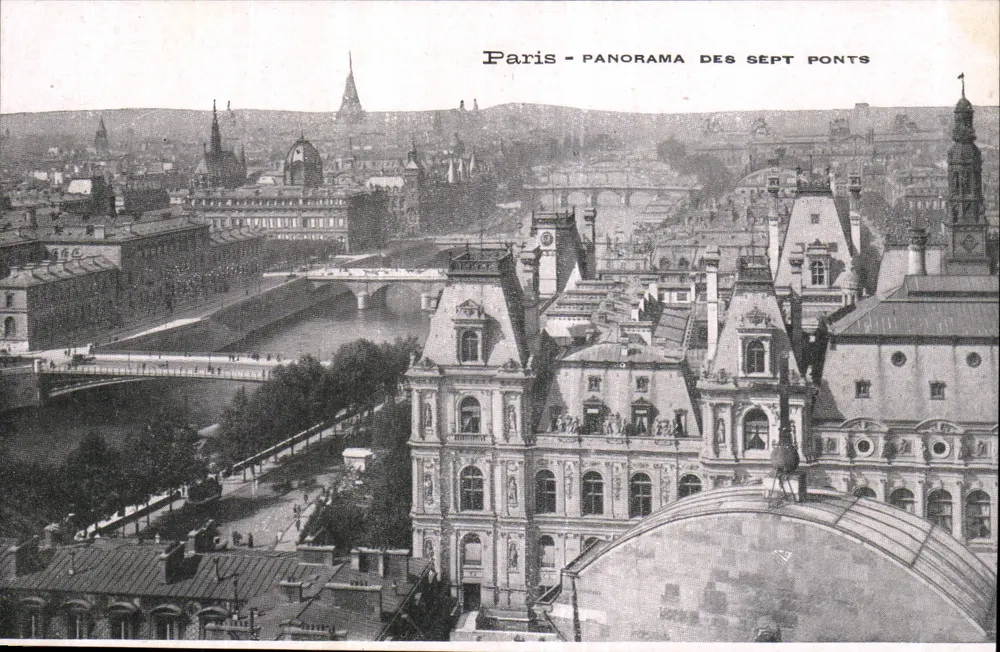 Parijs - Panorama van de Zeven Bruggen — uitgever niet zichtbaar - Voorkant