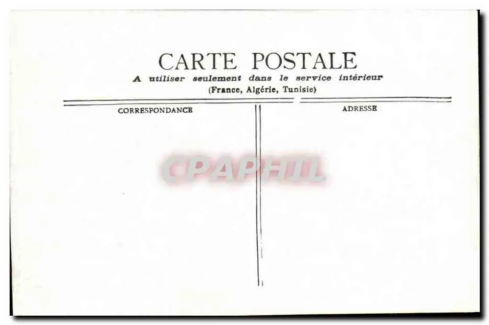 Paris — Le Palais de Justice & la Ste. Chapelle - Verso