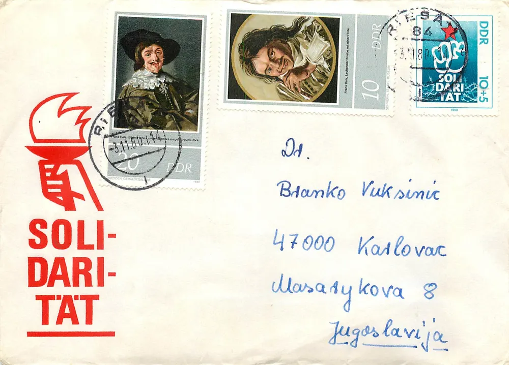 Solidarität — DDR — 1980 — Verlag: Solidarität - Vorderseite