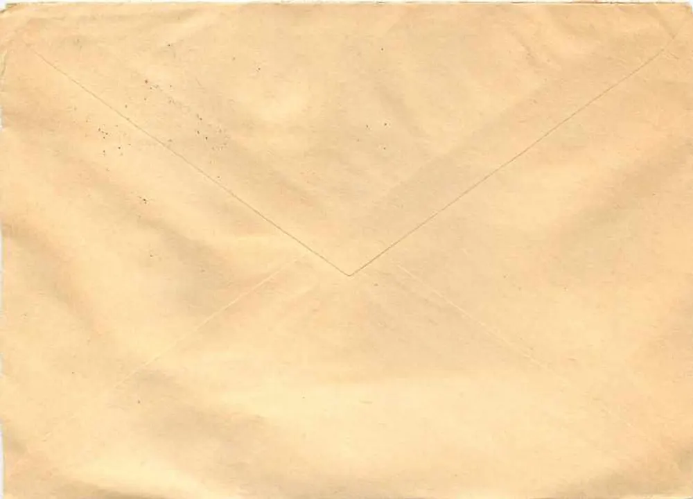 Iugoslávia — Envelope com selo soviético para o Congresso dos Sindicatos 1982 — editor não visível - Verso