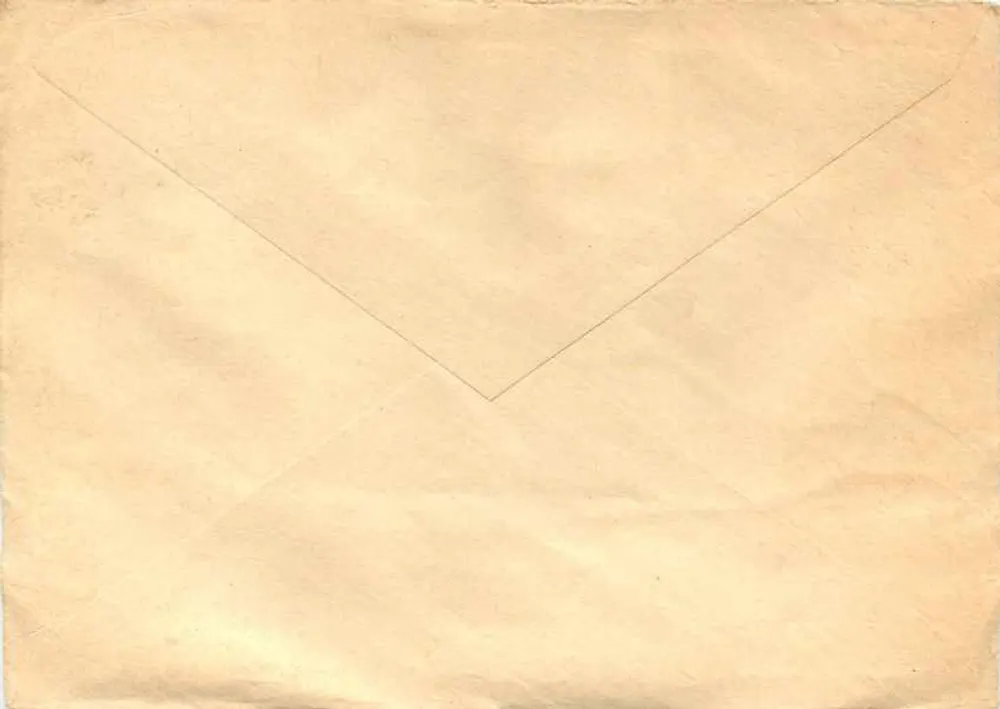 Envelope aéreo para Iugoslávia — Leningrado, URSS — selo postal soviético - Verso