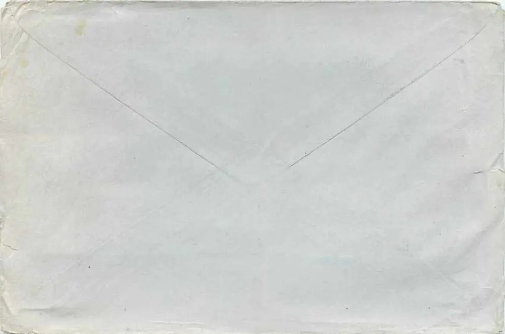 Envelope recomendado — Carta aéropostal — Editor: R.S.S. de L'ETTONIE, n° 1741 - Verso