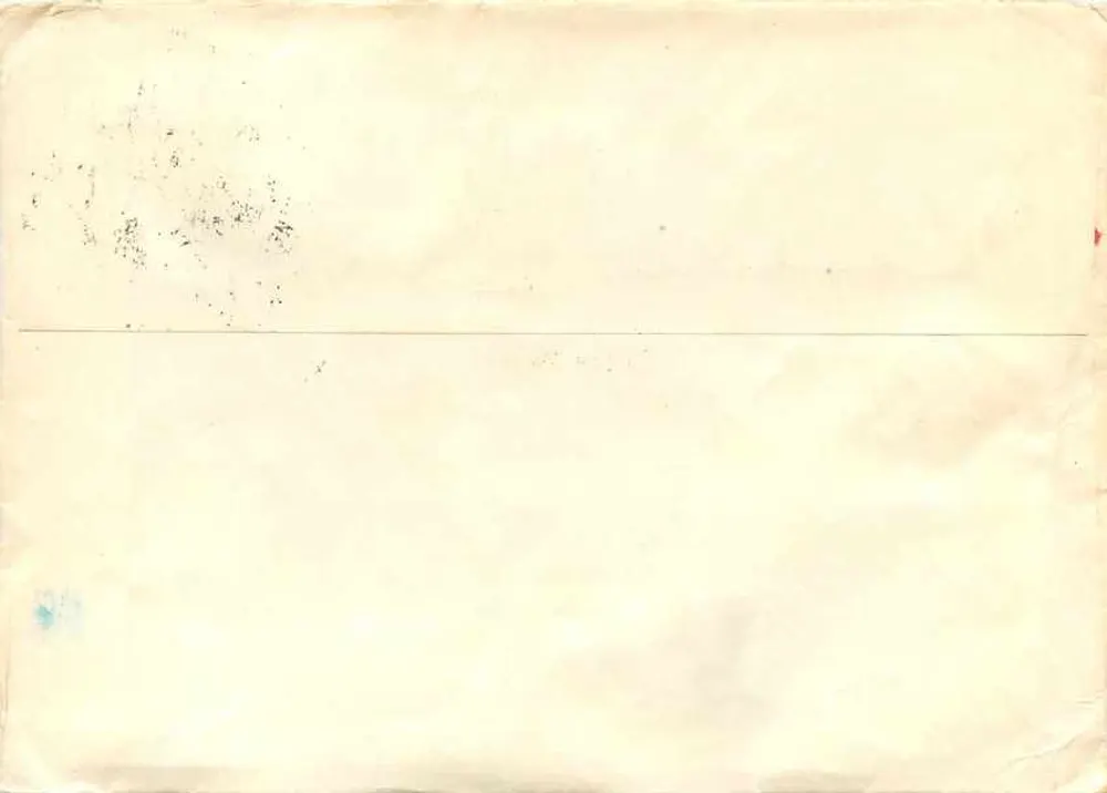 Sessão do XX Congresso do Partido Comunista Soviético — 1958 — edição da postagem soviética - Verso