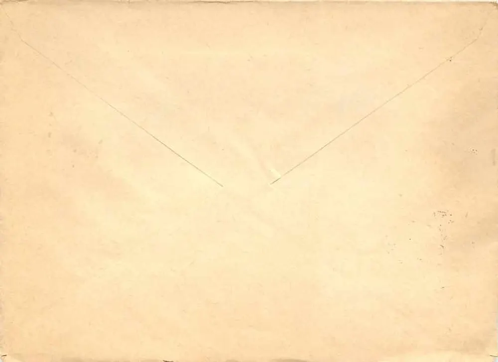 Envelope remetido de Leningrado (U.R.S.S.) para Belgrado (Iugoslávia) — selos soviéticos 1974 e 1981 - Verso