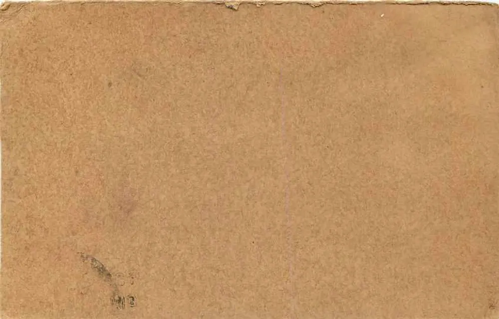 Carta postal indiana — Sandli, Spardot — editor India Post - Verso