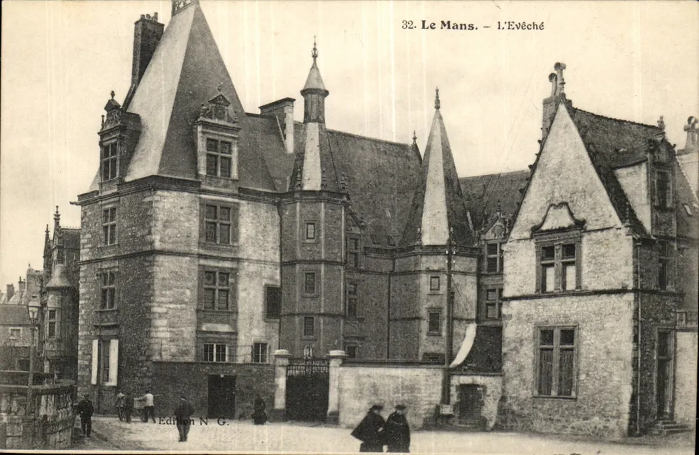Le Mans — L'Évêché — Édition N.G. - Frente