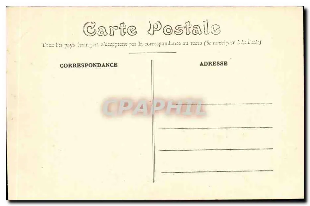 Le Mans — L'Évêché — Édition N.G. - Verso
