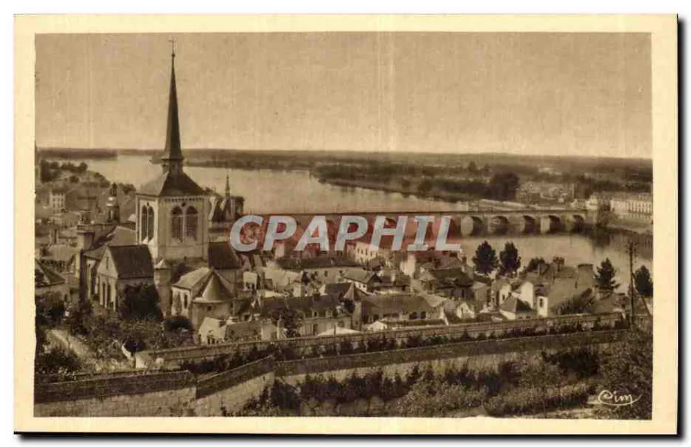 Saumur (M.-et-L.) — Visão geral — Héliogravure Collier Bacon - Frente