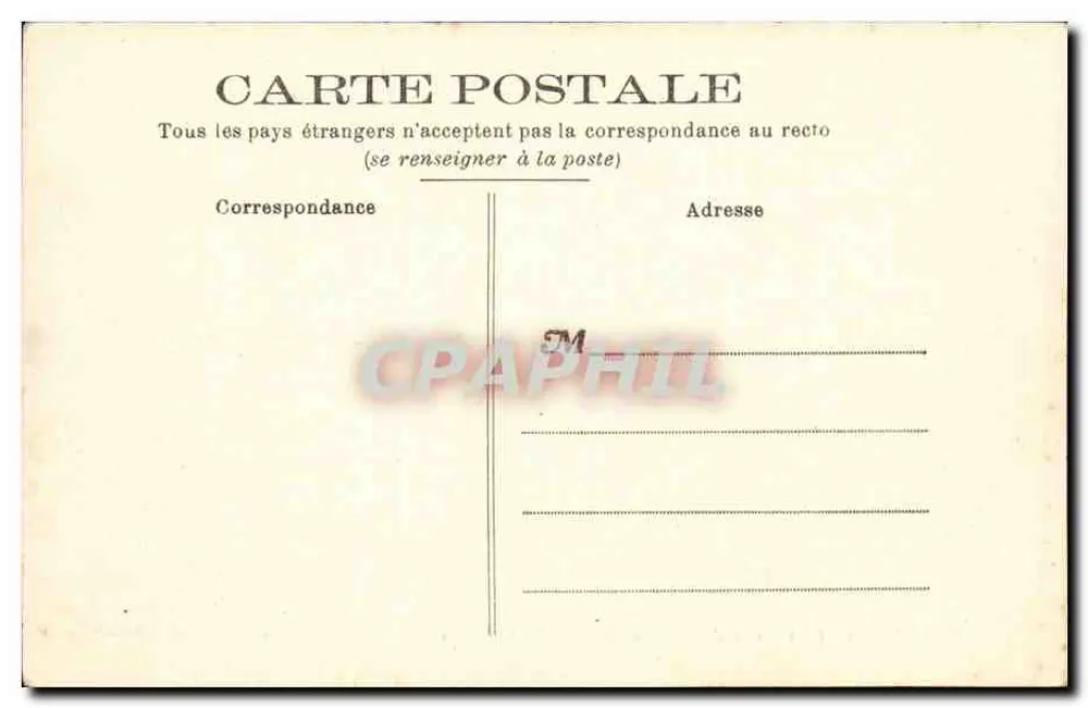 Saumur (M-et-L.) — Vue prise du haut du Château — Fr. Vöelcker, phot., Saumur, déposé - Verso