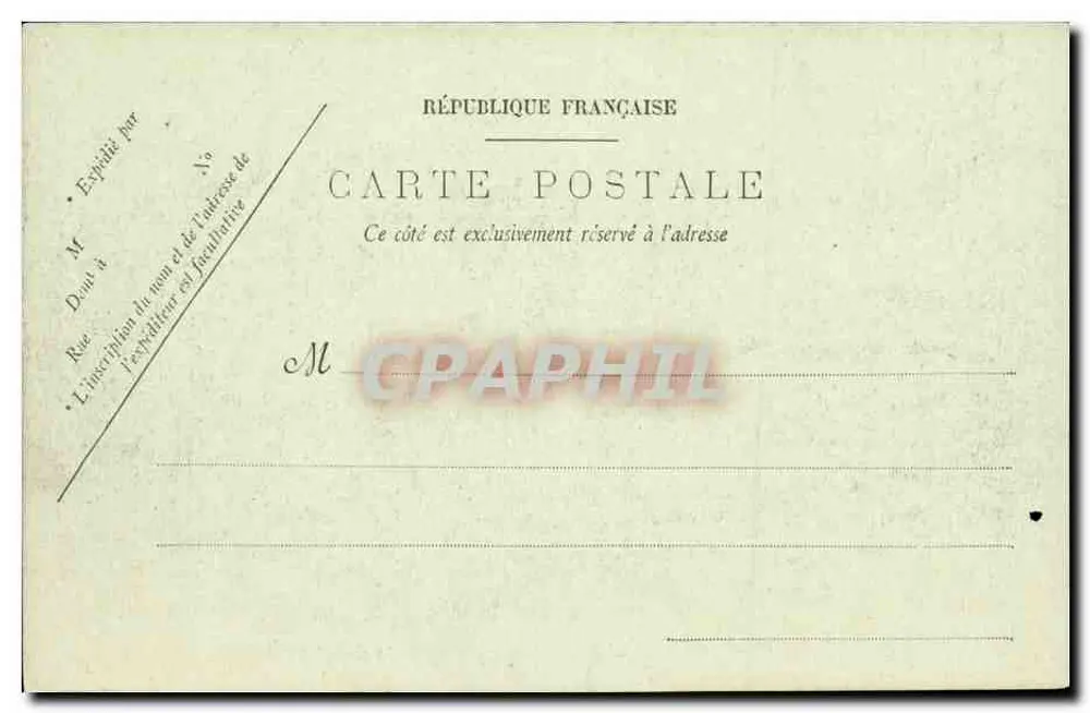 Paris — Panoramablick, aufgenommen vom Grand Palais — LL. — Nr. 32 - Rückseite