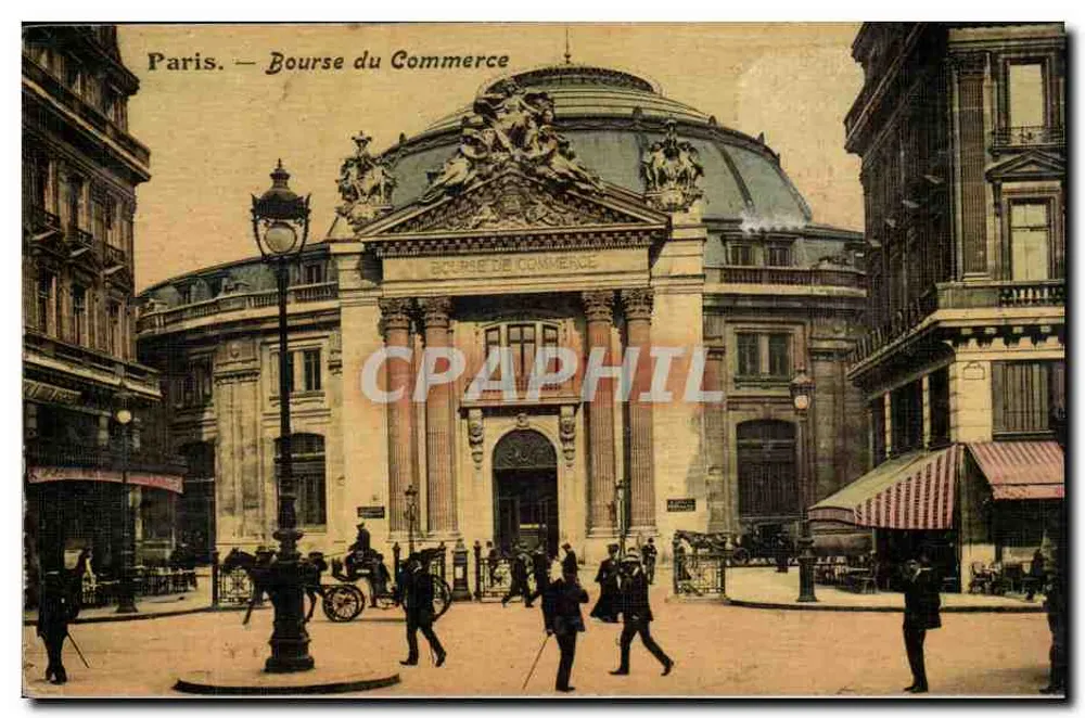 Paris — Bolsa do Comércio — Editor não identificado - Frente