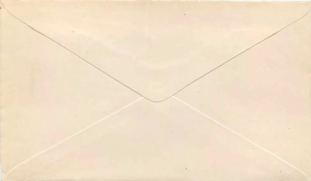 Nationaler Marine-Tag — Bombay — Indian Posts & Telegraphs - Rückseite