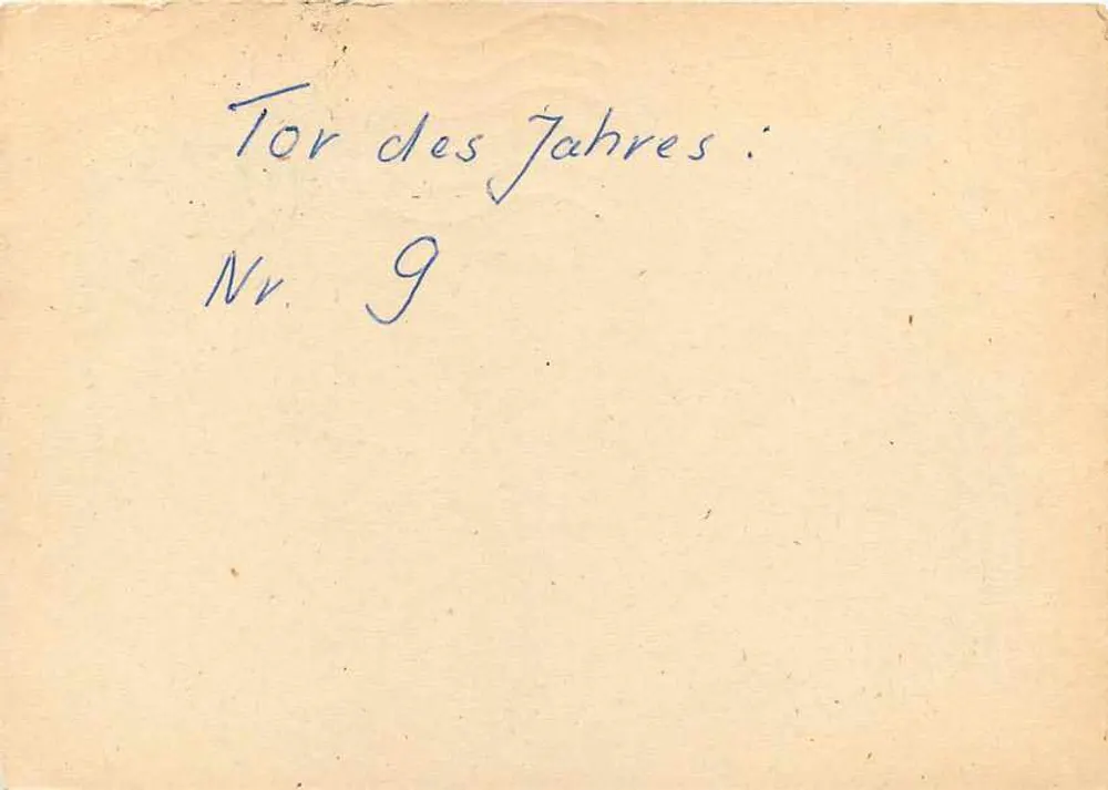 Tor des Jahres — ARD Sportschau — éditeur ARD, n° 9 - Verso