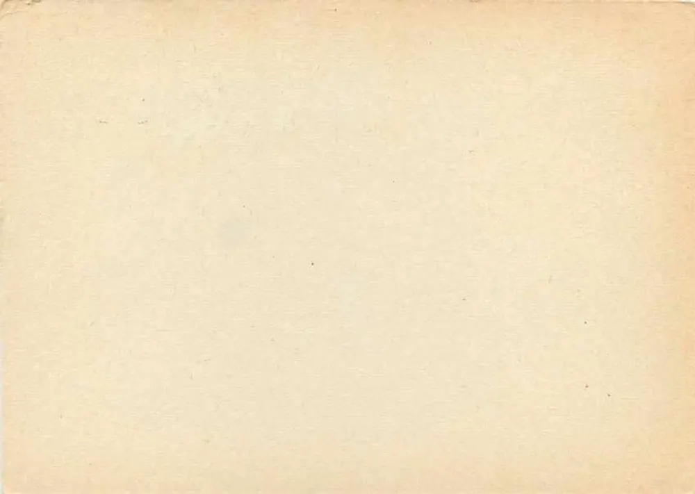 Carte postale vierge — Allemagne de l'Est — éditeur Berlin, n° 18 185 - Verso