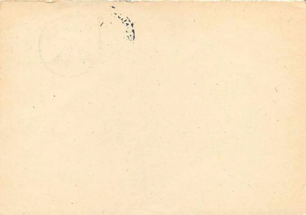 Luftfahrtausstellung Lilienthal 1962 — DDR — Verlag III 18 185 Ag 400 - Rückseite