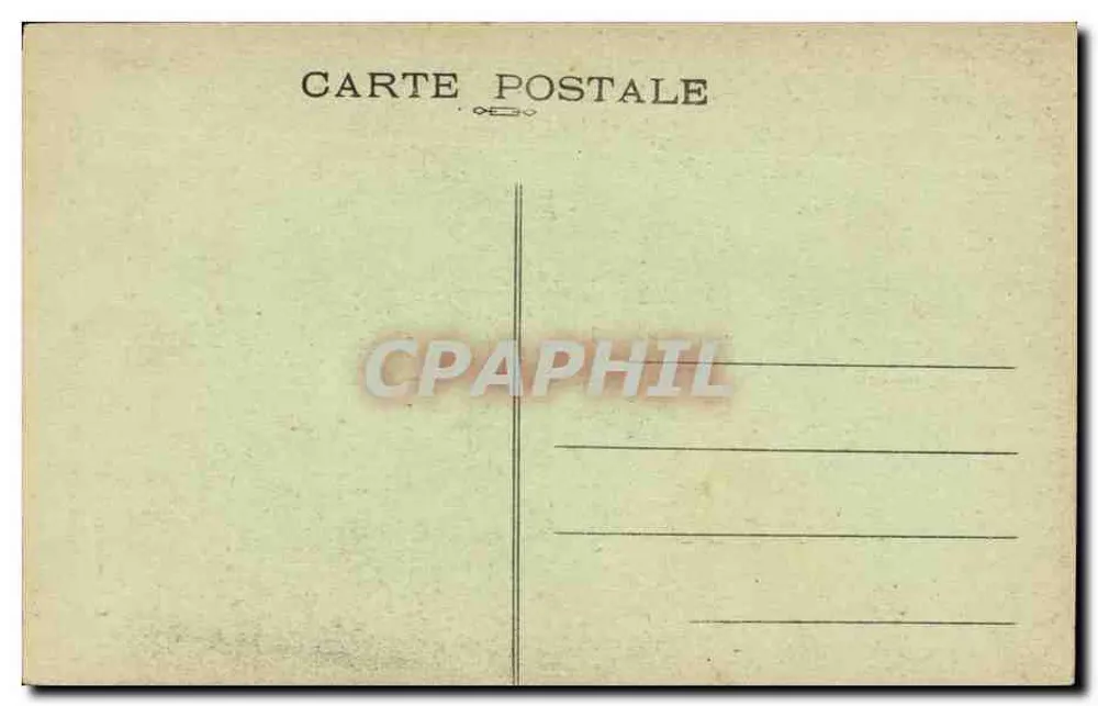 Geschlossenes Bett und Wiegen - « Der Erwachung des Kindes » — Sammlung E. Hamonic, St-B. n° 4793 - Rückseite