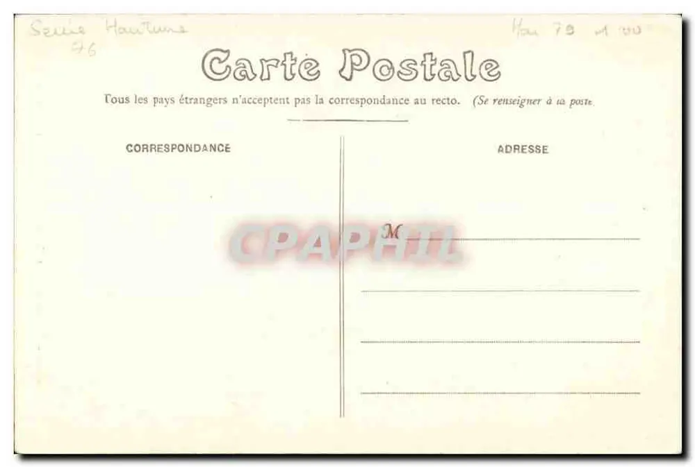 Rouen — Portikus der Cour des Libraires und Rue St-Romain — Verleger J. Faure, Nr. 604 - Rückseite