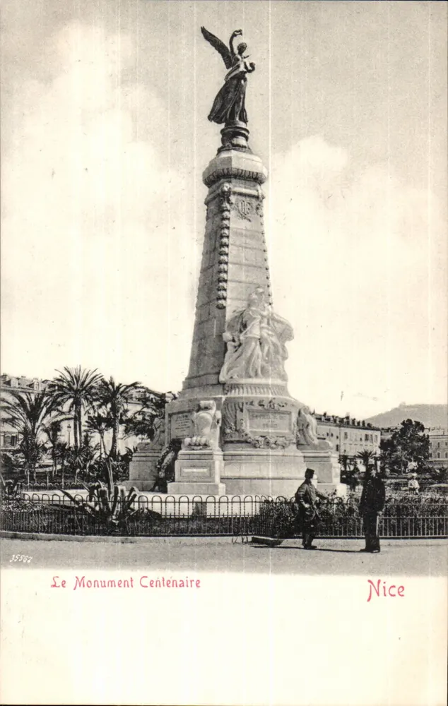 O Monumento Centenário — Nice — editor desconhecido, n° 35367 - Frente